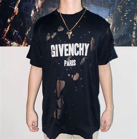 givenchy destroyed t shirt fake